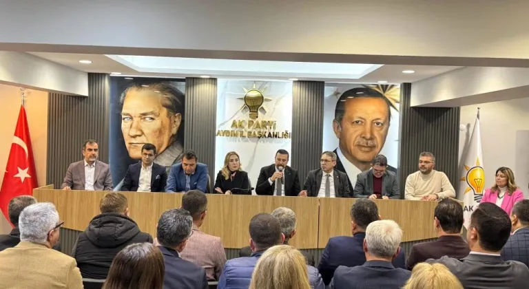 AK Parti Aydın 8. Olağan İl Kongresi Hazırlıkları Sürüyor