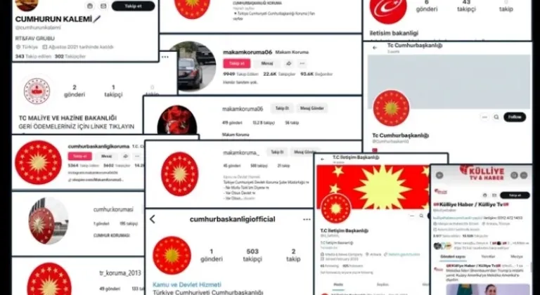 Kamu kurumlarının 'sahte sosyal' hesaplarına dikkat!